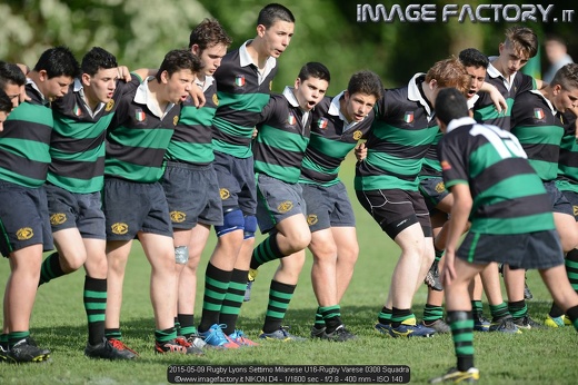 2015-05-09 Rugby Lyons Settimo Milanese U16-Rugby Varese 0308 Squadra